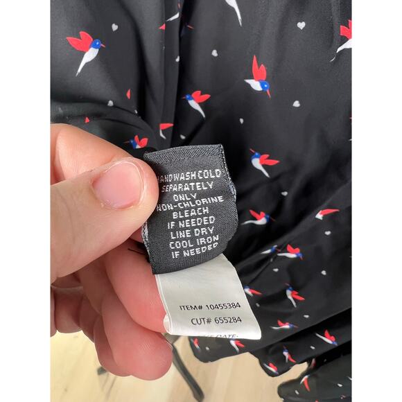 Torrid Studded Belted Bird Black Skirt - Picture 7 of 10